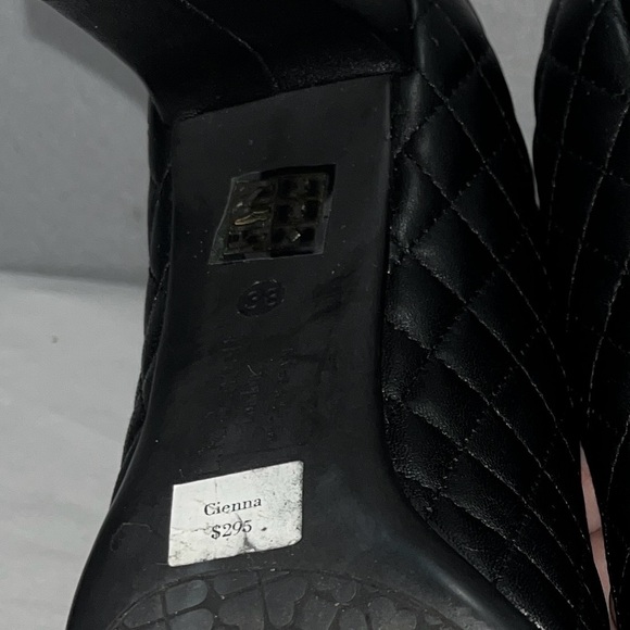 LK BENNETT Cienna Elegant Black Quilted Women's Pumps - Picture 11 of 12